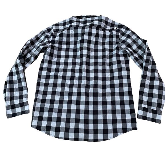 Oakley Men's Black & Gray Checkered Long Sleeve Shirt Size Medium - Picture 5 of 5